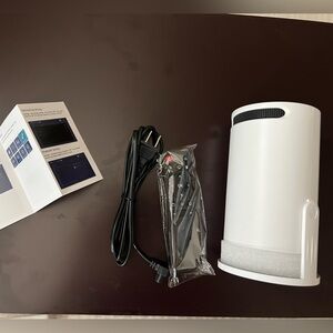 Modern White Smart Projector